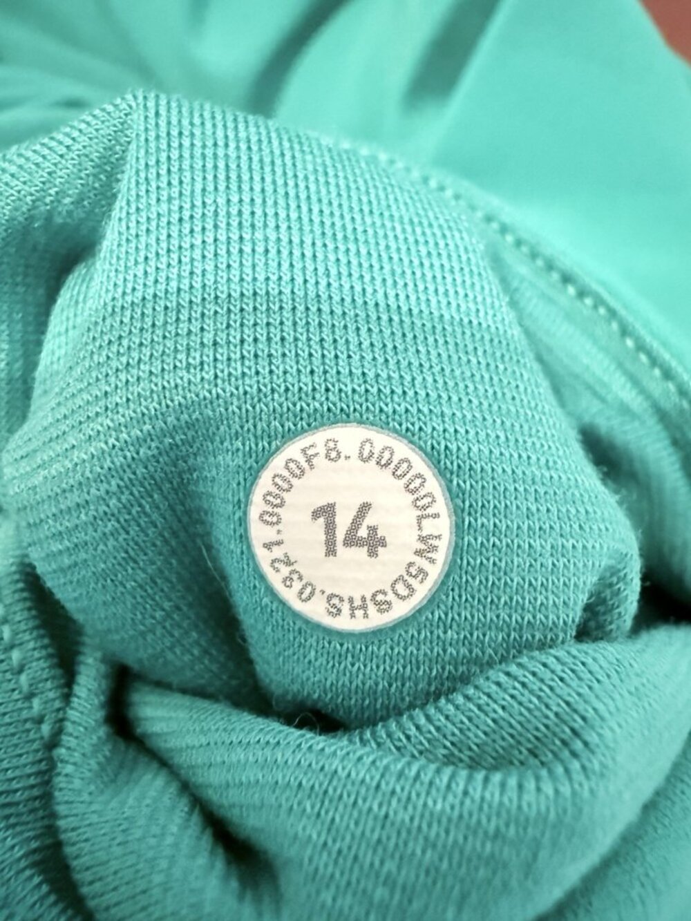 Lululemon Align Leggings LW 5DSHS Green Size 14 READ - Picture 4 of 4